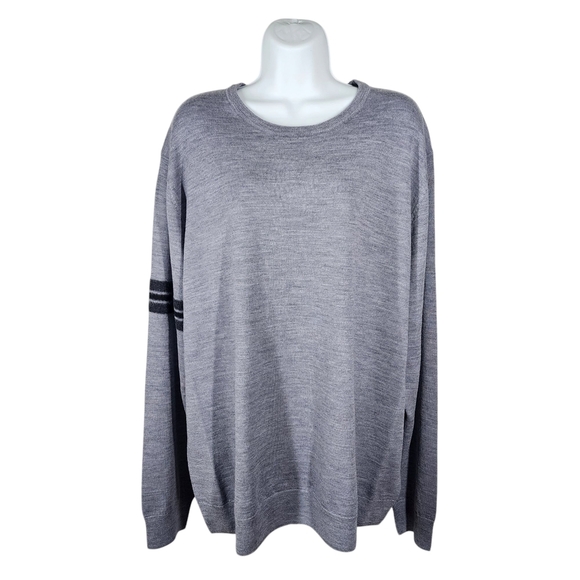 GOODTHREADS 100% MERINO WOOL CREW NECK SWEATER - Picture 2 of 9